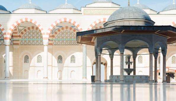 air wuduk dalam masjid