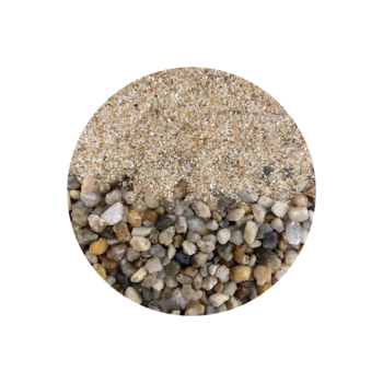 sand gravel water filter media